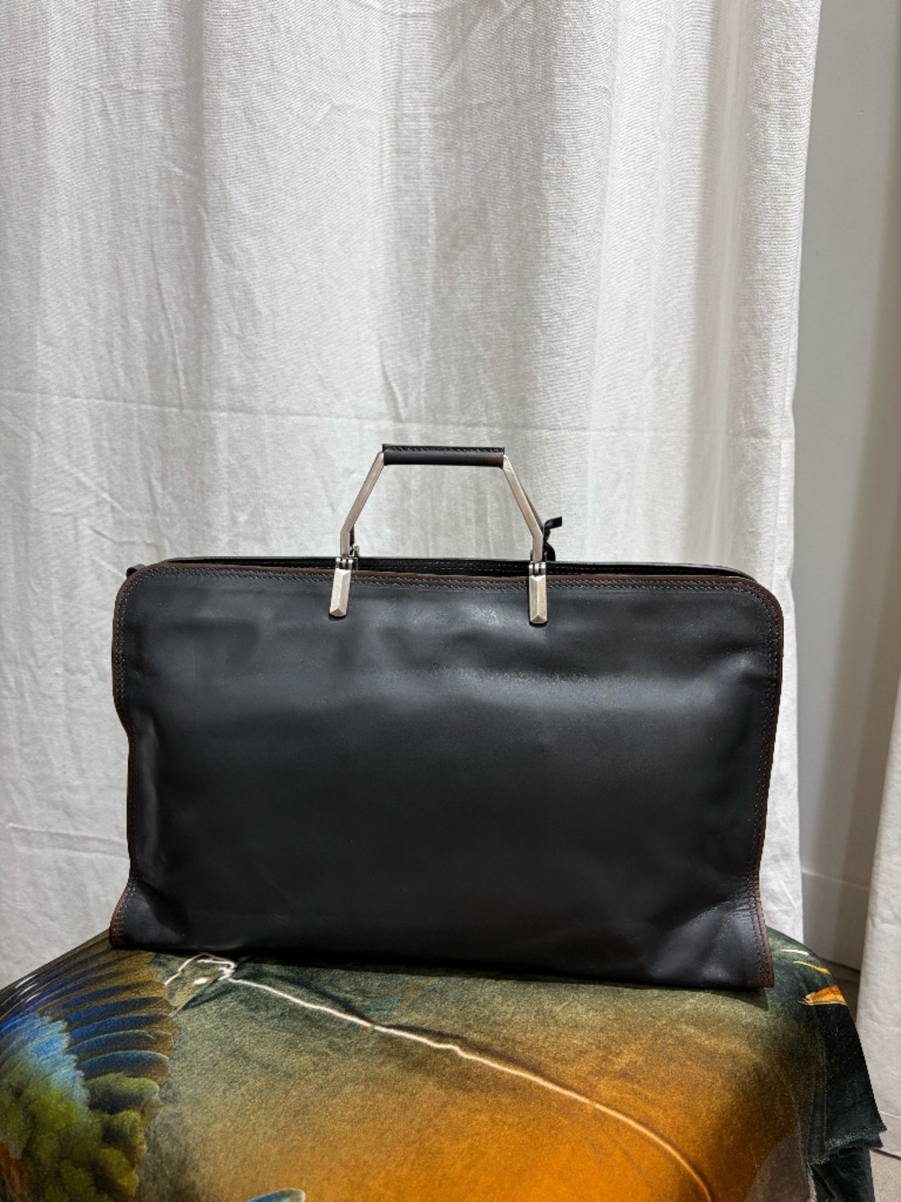 Campomaggi Leather Bag in Grigio